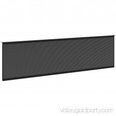 basyx Multipurpose Table Modesty Panel, 49w x 5/8d x 10h, Black 556124861